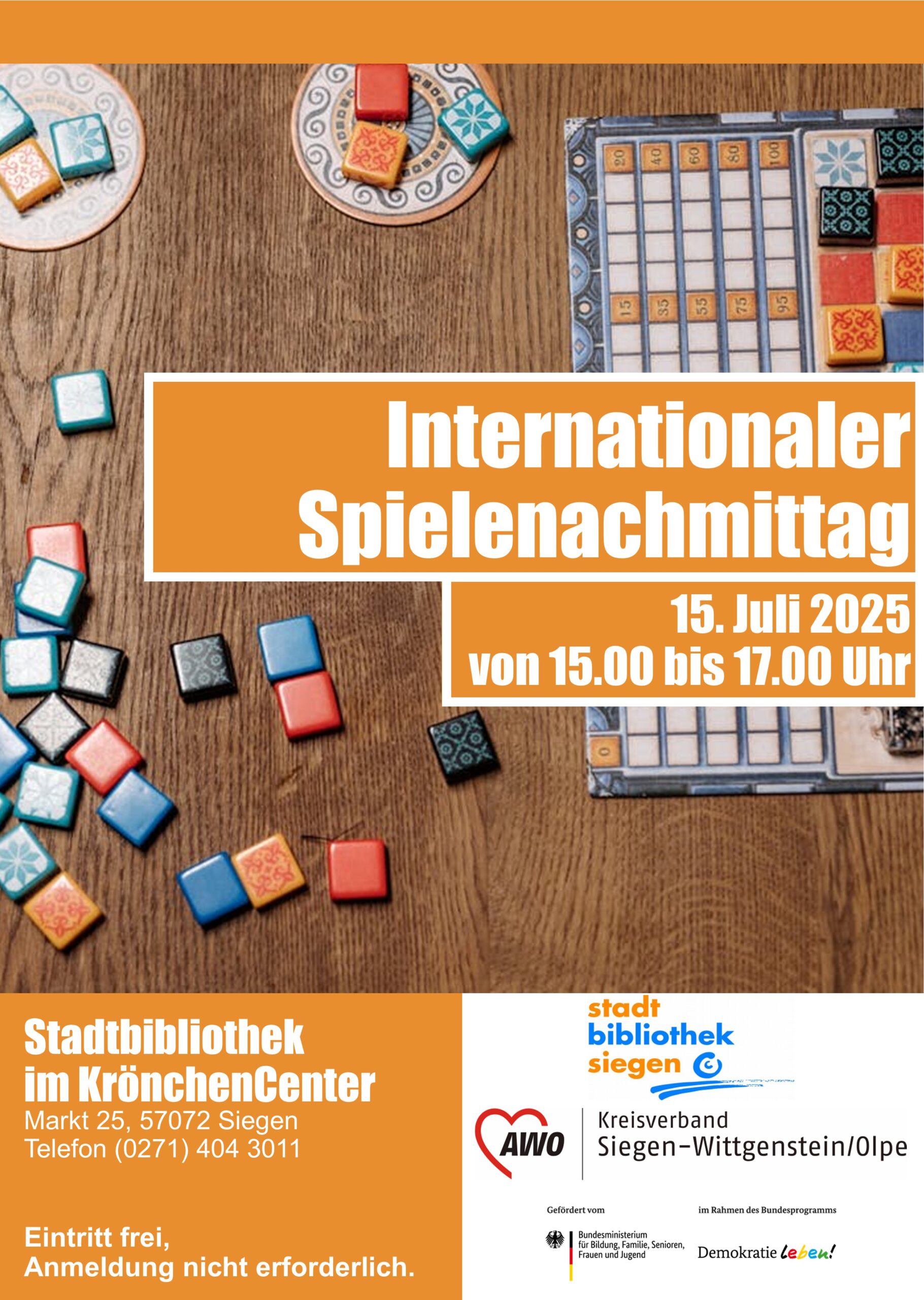 20250715_Plakat_Internationaler Spielenachmittag_Juli